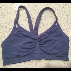 Patagonia Barely Bra size S periwinkle blue